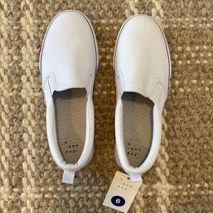 a new day White Slip On Sneaker size 6